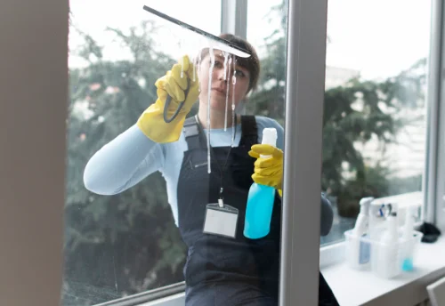 Nettoyage de vitres intérieures et extérieures à Liernais
